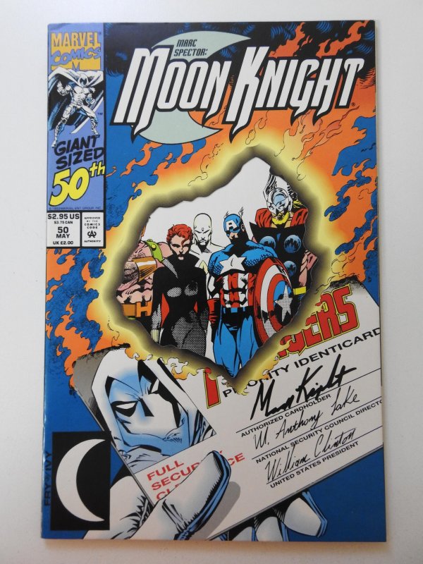 Marc Spector: Moon Knight #50 (1993) Great Read! Sharp VF-NM Condition!