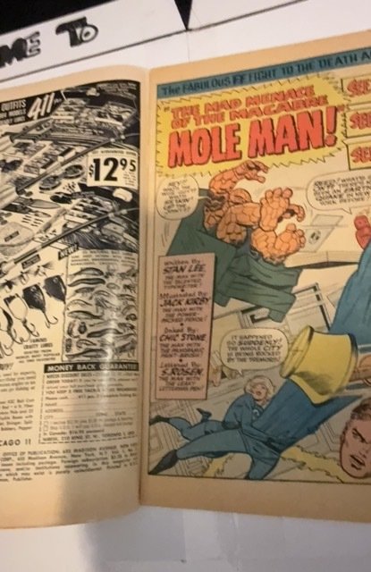 Fantastic Four #31 (1964)menace of the moleman
