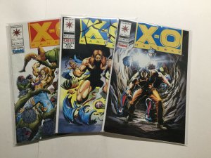 X-O Manowar 27 28 29 Lot Run Set Very Fine Vf 8.0 Valiant