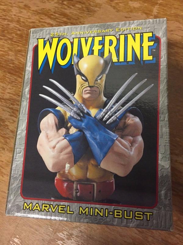 Wolverine Mini Bust X-Men Bowen Designs Statues #'d In  Box Marvel Hulk 181 TWT1