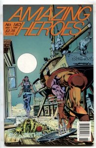 AMAZING HEROES #140 1988 - Marvel Comics Presents