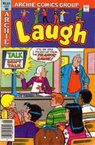 Laugh Comics #351 VG ; Archie | low grade comic June 1980 Traffi Sign Cover