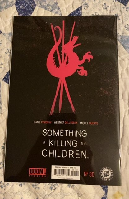 SOMETHING IS KILLING THE CHILDREN #30 DIAZ FOIL VIRGIN VARIANT LE 500 NM