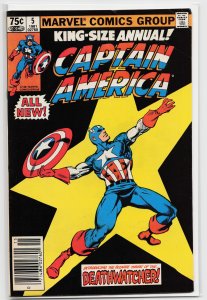Captain America Annual #5 (1981) Captain America