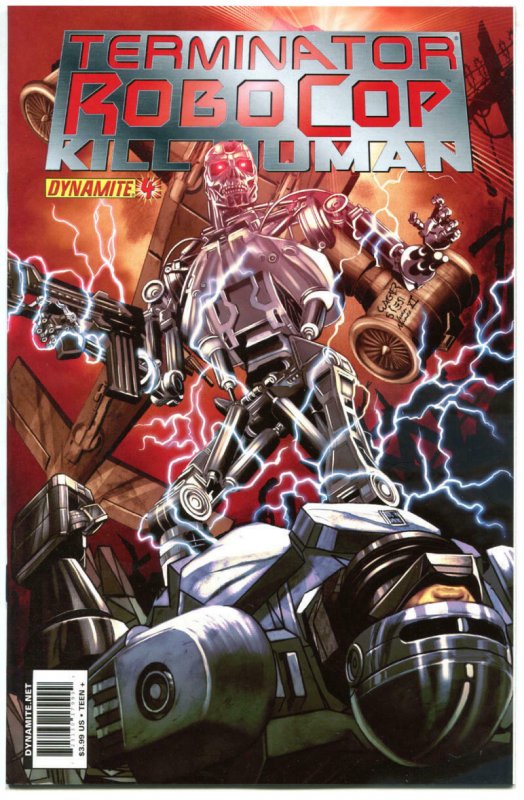 TERMINATOR ROBOCOP Kill Human #1 2 3 4, NM-, Robot, Cyborg, 2011,more in store,C