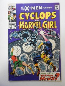 The X-Men #48 (1968) VG+ Condition! Moisture wrinkle