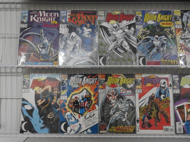 Marc Spectre: Moon Knight #1-60 Complete Set! Platt Books!! Avg VF Condition!!