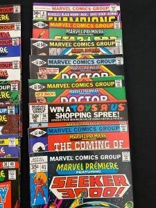 Marvel Premiere -  23 book lot