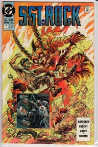 Sgt. Rock Special #7 (1990) 9.0 VF/NM