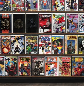 Huge Lot 130+ Comics with Iron Man, The Incredible Hulk, Silver Surfer & More!