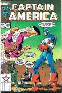 Captain America #303  NM-