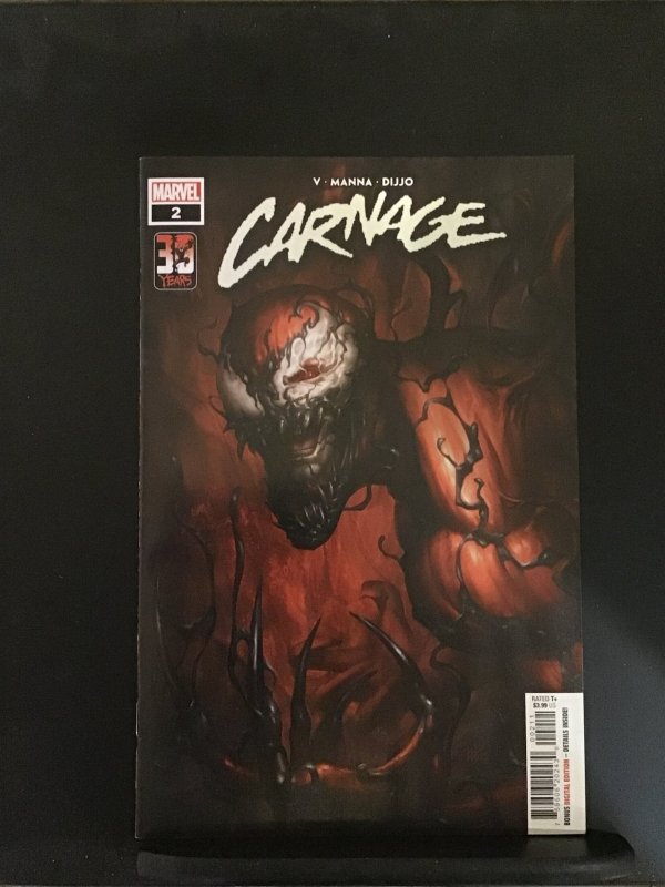 Carnage #2 (2022) Kendrick Lim Cvr