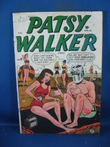 PATSY WALKER 19 VG BELL FEATURES CANADA 1948 GOLDEN AGE