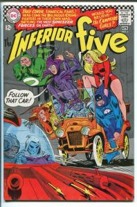 INFERIOR FIVE #1 1967-DC COMICS-1ST ISSUE-BAT MAN-CHARLIE CHAPLIN-fn+