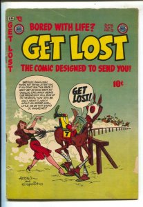 Get Lost #3 1954-Mike Ross-Mad comics imitator-Andru & Esposito-infinity cove...