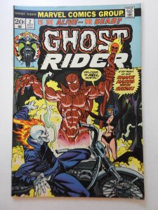 Ghost Rider #2 (1973) 1st Son of Satan!! Beautiful VF+ Condition!