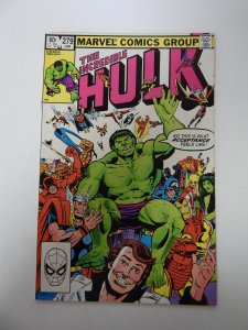 The Incredible Hulk #279 (1983) VF condition