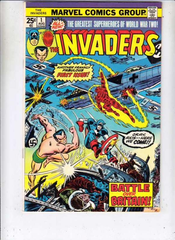 Invaders,The #1 (Aug-75) VF/NM High-Grade The Human Torch