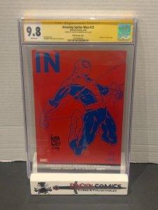 Amazing Spider-Man Vol 3 # 12 ESPN Variant CGC 9.8 2015 SS Camuncoli [GC39]