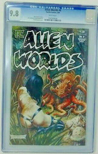  Alien Worlds #6 ~ 1984 Pacific Comics ~ CGC 9.8 NM/MT