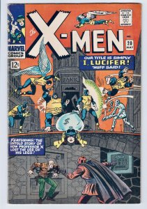 The X-Men #20 (1966) F/Vf