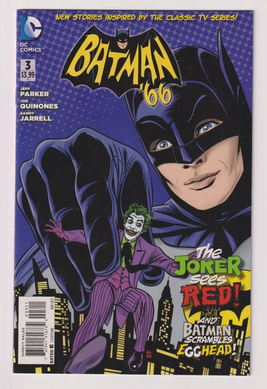 DC Comics! Batman '66! Issue #3! First appearance of Holly Quinn! 