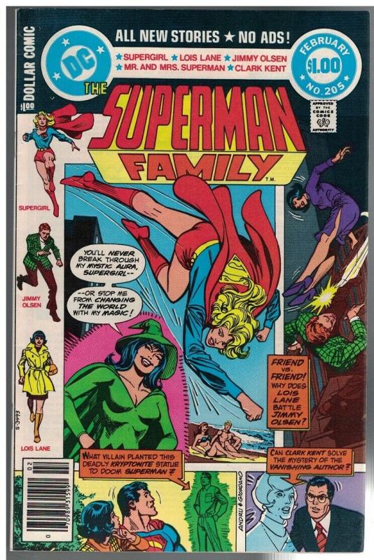 SUPERMAN FAMILY 205 FN  Feb. 1981