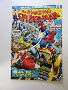 The Amazing Spider-Man #125 (1973) FN condition stains back cover