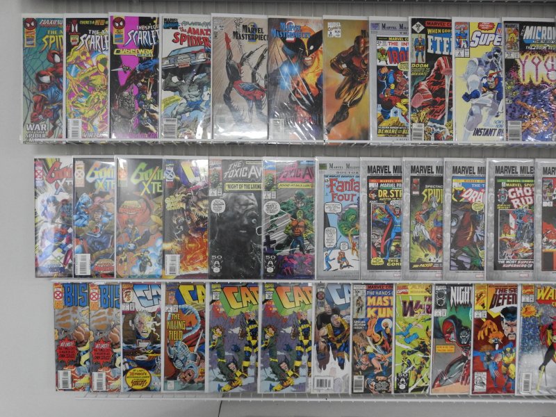 Huge Lot 130+ Comics W/ Marvel Milestones, Marvel Comics Presents, +More Avg VF-
