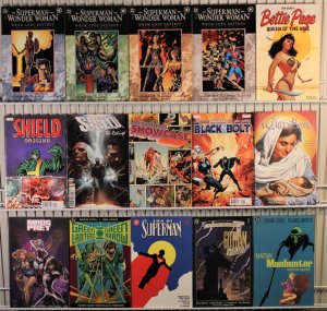 Lot of 15 XL Books (GN, TPB, Prestige Format)