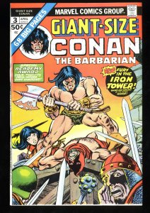 Giant-Size Conan #3 VF/NM 9.0 White Pages