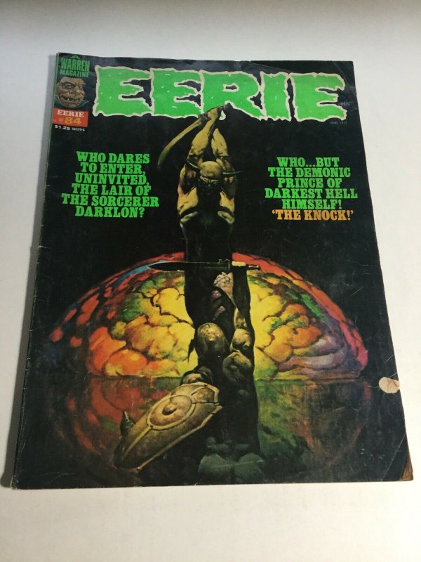 Eerie 84 Vg Very Good 4.0 Magazine