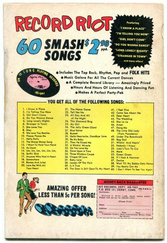 Unknown Worlds #43 1965- ACG Silver Age-  Witch ray gun cover G