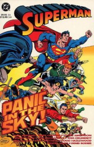 Superman (1987 series) Panic in the Sky TPB #1, NM + (Stock photo)