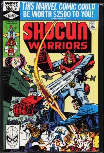 Shogun Warriors #20 (1980) The Shogun Warriors