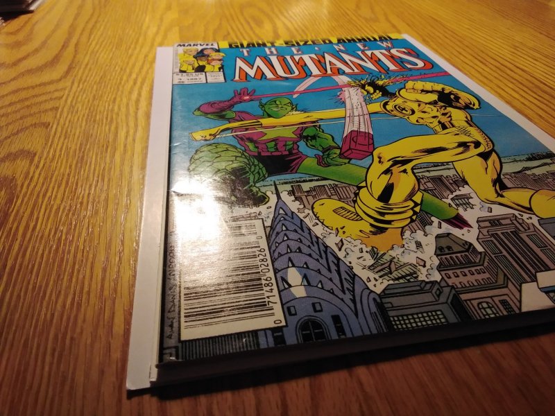 The New Mutants Annual #3 Newsstand Edition (1987)