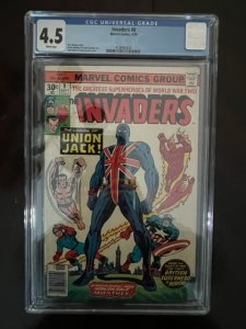 The Invaders #8 - 1st Union Jack - CGC 4.5