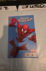Amazing Spider-Man #679.1 Marvel Comics 2012 Negative Cover - Near Mint