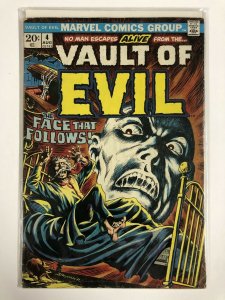 VAULT OF EVIL (1973) 4 G Aug. 1973 COMICS BOOK