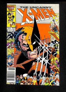 Uncanny X-Men #211 Newsstand Variant Mutant Massacre Tie-in!