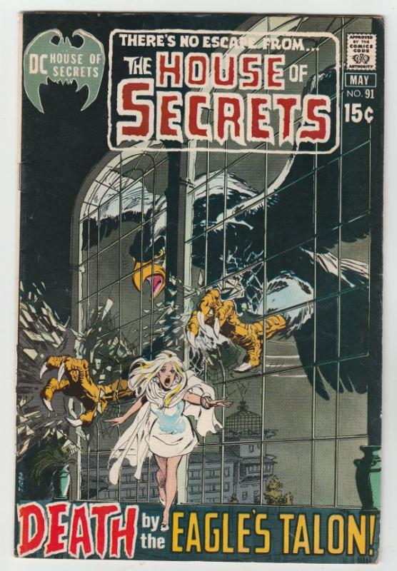 House of Secrets #91 (May-71) VF+ High-Grade 