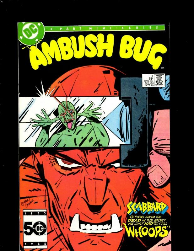 9 Comics All-Star 50 51 53 Ambush Bug 1 2 3 4 + Stocking Stuffer & Nothing JF12 