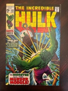 The Incredible Hulk #123 (1970) - VF + - 1st Murder Module