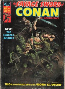 The Savage Sword of Conan #6 (1975) Conan