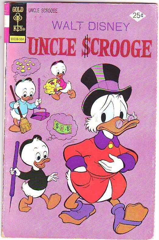 Uncle Scrooge, Walt Disney #118 (Apr-75) FN- Mid-Grade Uncle Scrooge ...