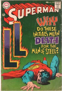 Superman #204 (1968) Superman