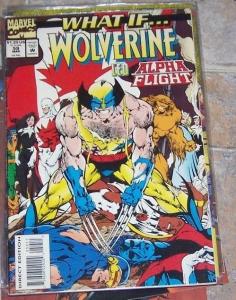 What If...? #59 (Mar 1994, Marvel)... WOLVERINE HAD LED ALPHA FLIGHT ?