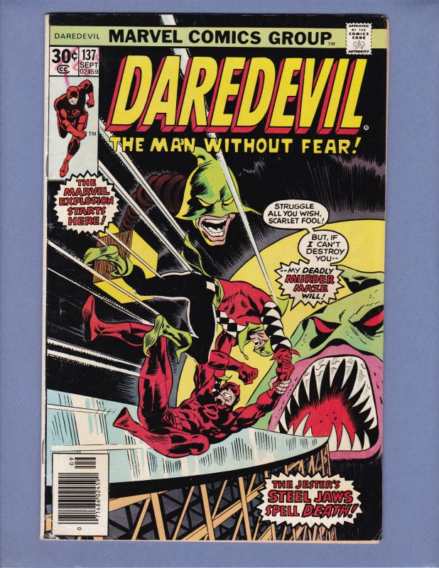 Daredevil #137 VG Marvel 1976