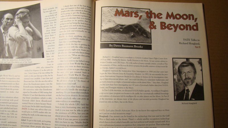 FATE NOVEMBER 1996 *SOLID COPY* SCI-FI UFO WEIRD TALES OF THE UNKNOWN GOLLUM