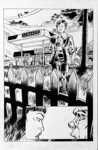 DEAN KOTZ Original Published Art, TRAILER PARK of TERROR #9 page 2, Zombies